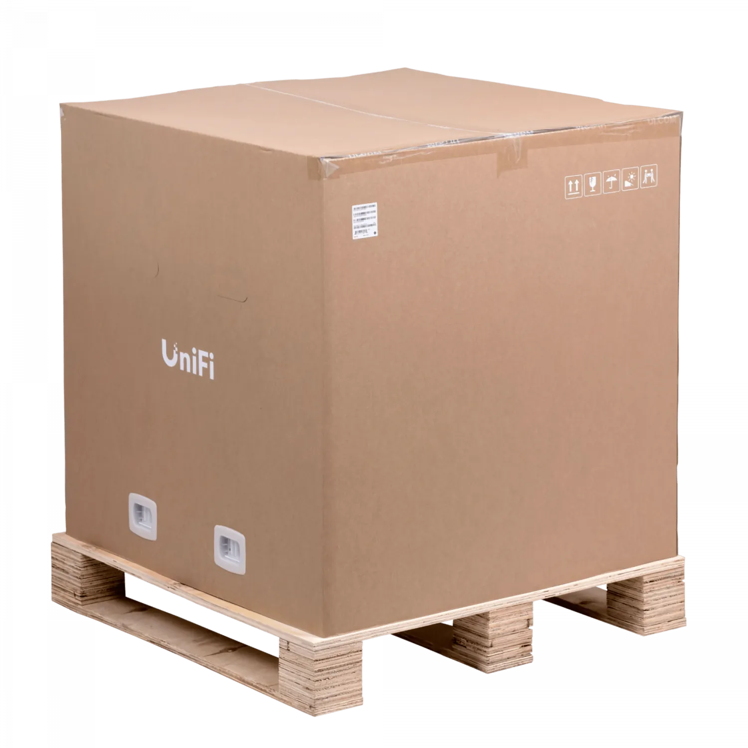 UBIQUITI Blanco 12U 60cm Fondo Microperforada Gabinete Rack Pared Muro 1
