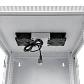 UBIQUITI 12U Puerta Vidrio Doble Bisagra 70cm Fondo Rack Muro Blanco - Miniatura 8