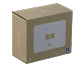 UI 1 unidad Blanco 2-Keystone Horizontal Faceplate Pintable 118x88mm - Miniatura 3