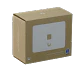 UI 1 unidad Blanco 1-Keystone Horizontal Faceplate Pintable 118x88mm - Miniatura 6