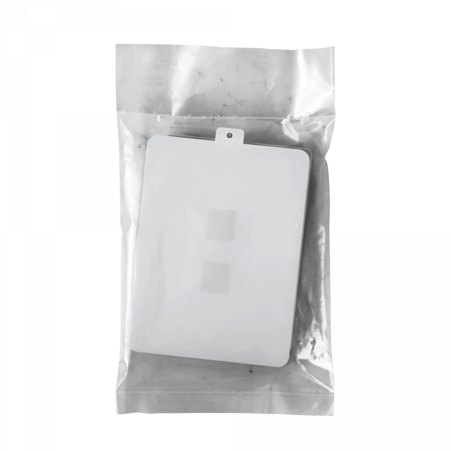 UI 1 unidad Blanco 2-Keystone Vertical Faceplate Pintable 118x88mm 4