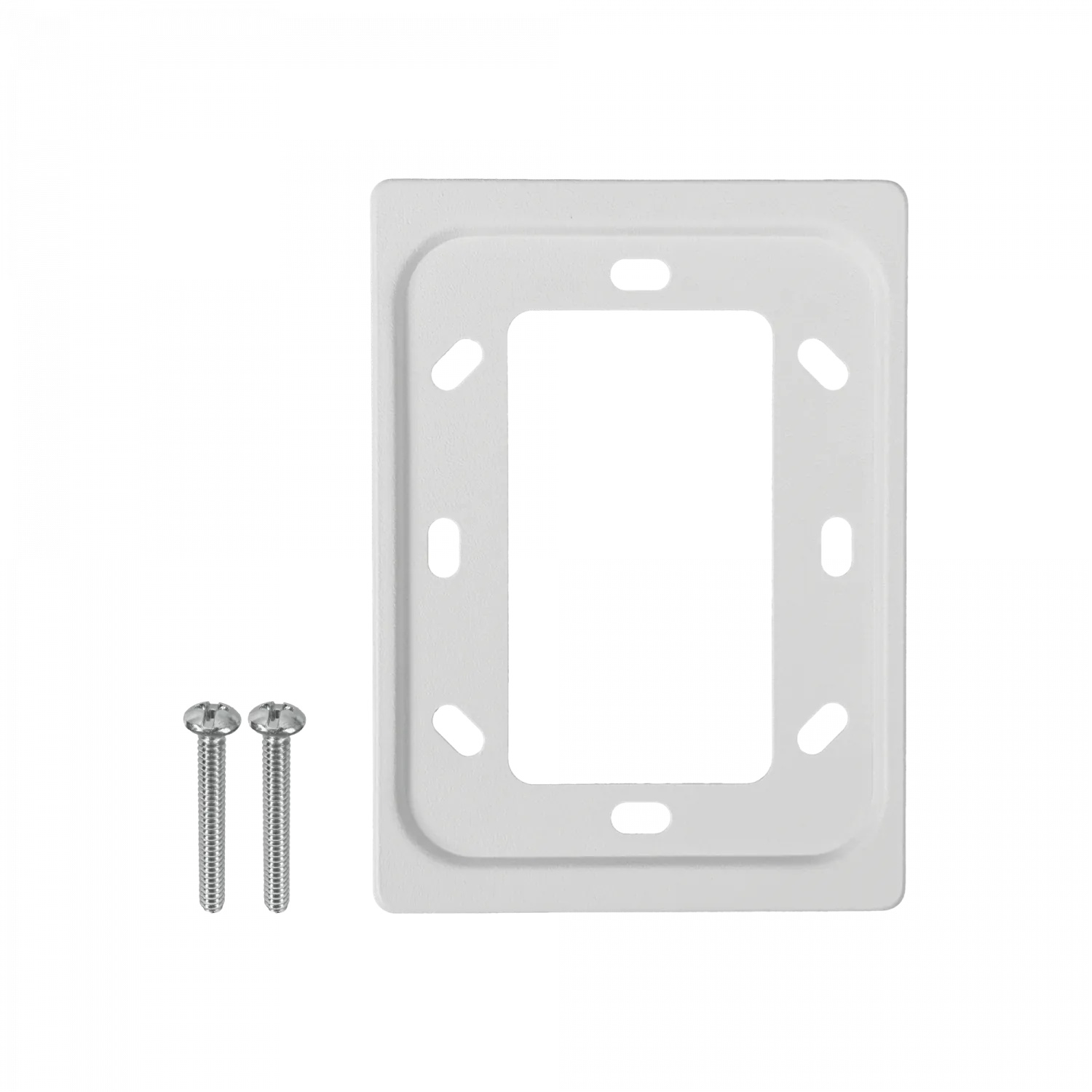 UI 1 unidad Blanco 1-Keystone Vertical Faceplate Pintable 118x88mm 2