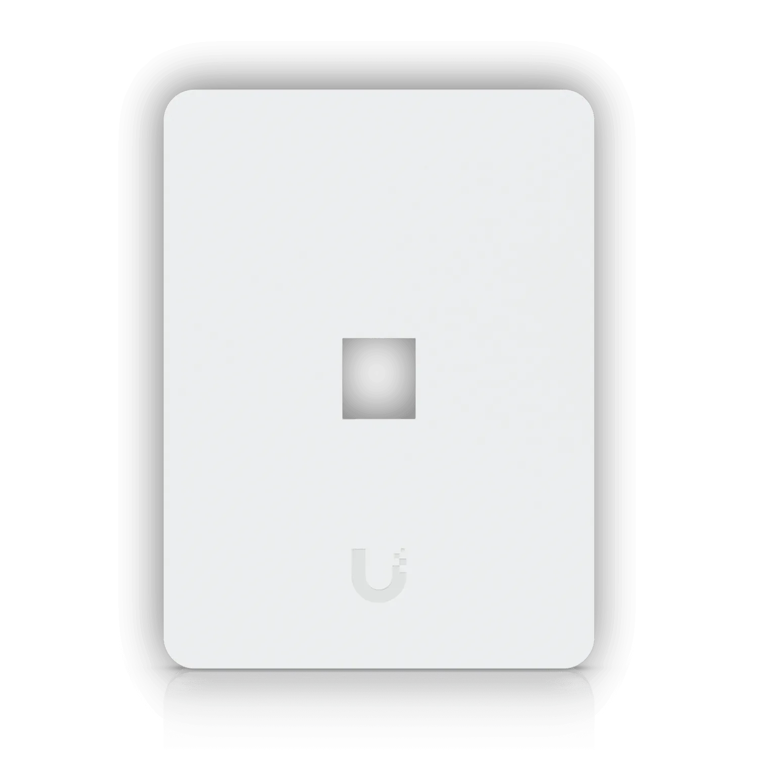 UI 1 unidad Blanco 1-Keystone Vertical Faceplate Pintable 118x88mm 5