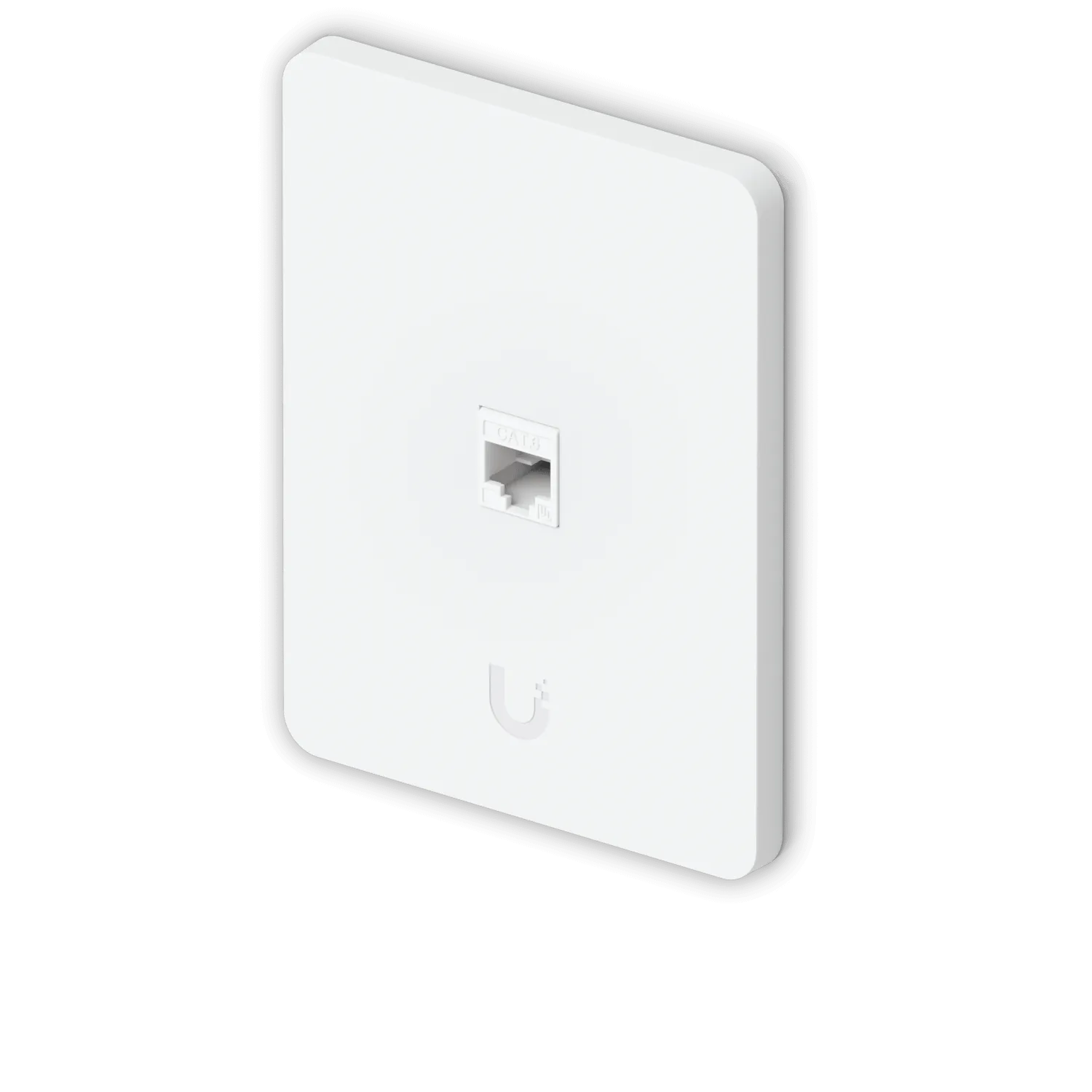 UI 1 unidad Blanco 1-Keystone Vertical Faceplate Pintable 118x88mm 6