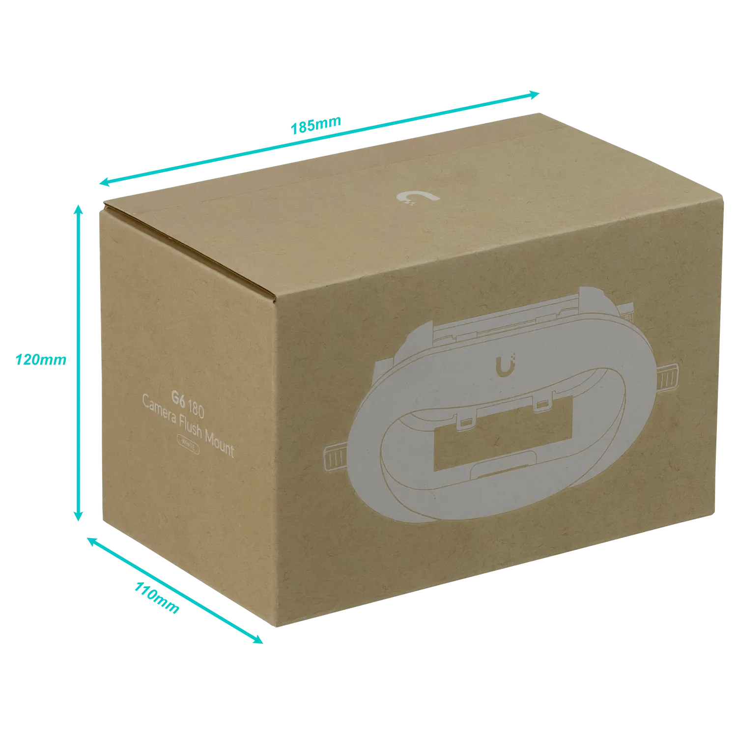 UBIQUITI Blanco Unitario Soporte Embutido para UVC-G6-180 4