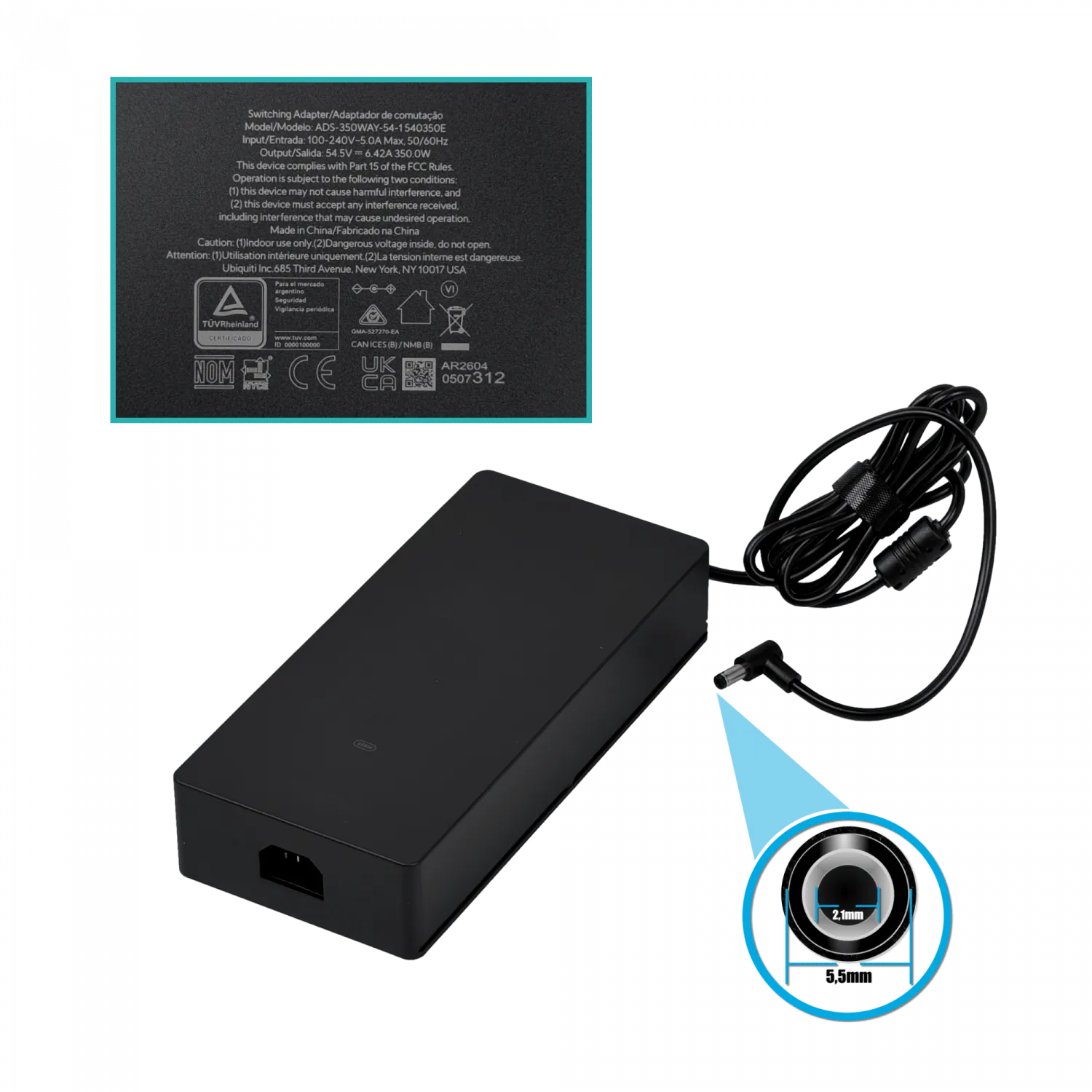 UBIQUITI WiFi7 4-2500-PoE 1-10G 1-SFP+10G SD 2-SIM ATX inc-54V 5-progs 2