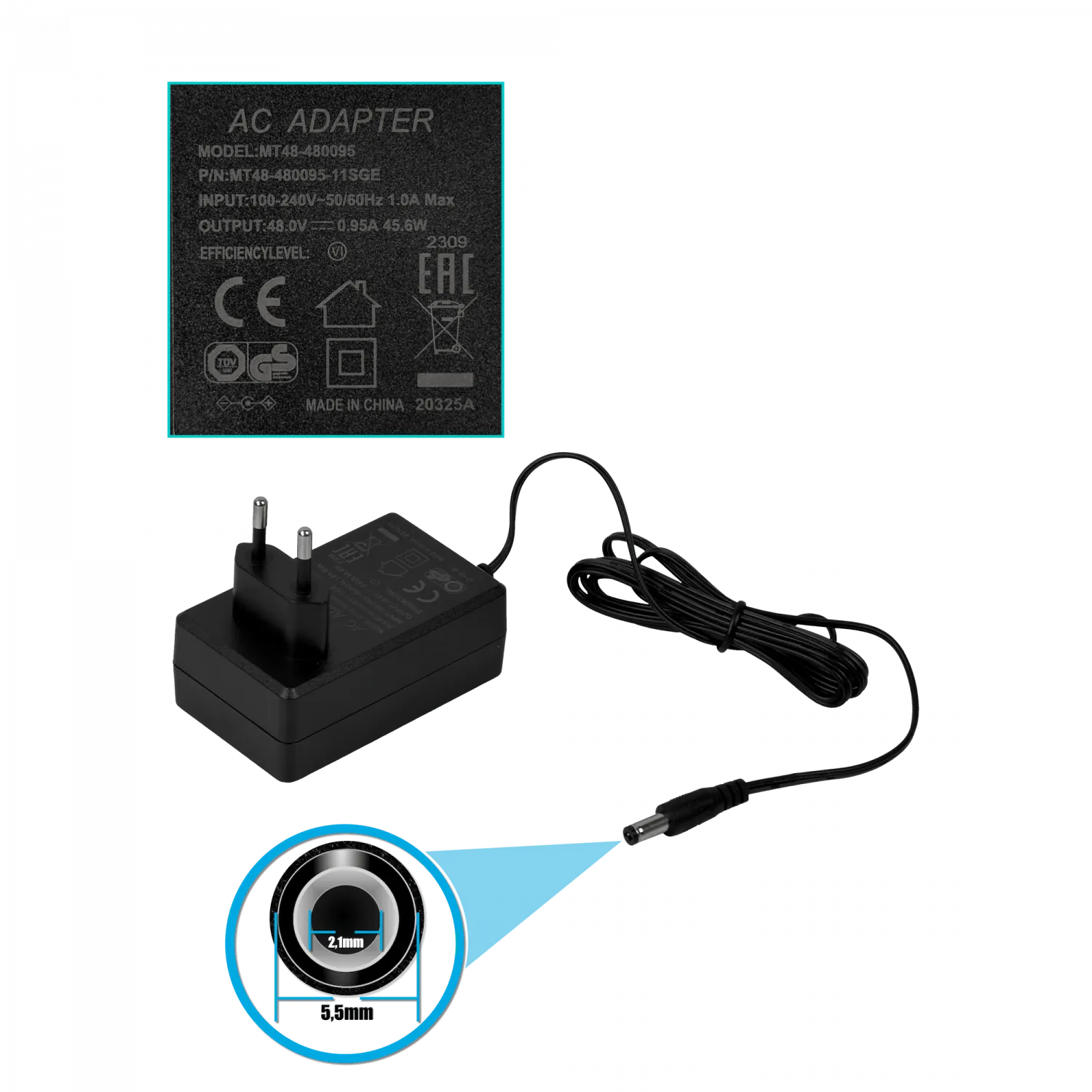 MIKROTIK UPS 2-1000 PoE-in/out SFP-2,5G Converter IP67 5