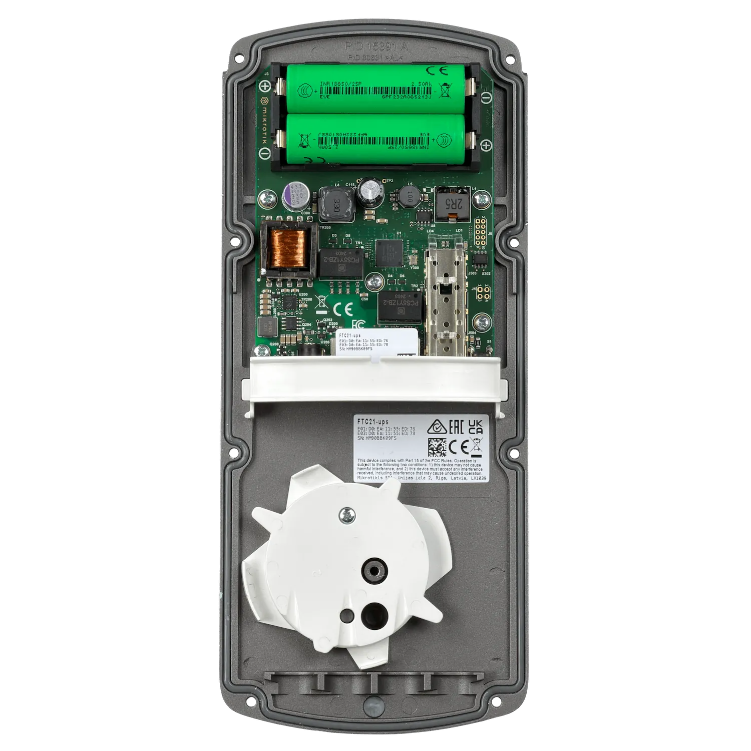 MIKROTIK UPS 2-1000 PoE-in/out SFP-2,5G Converter IP67 10