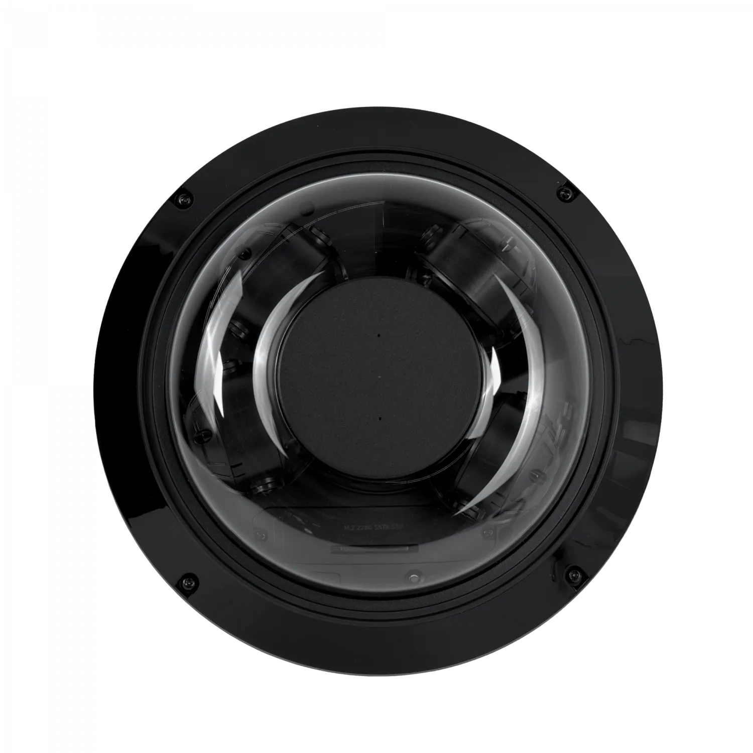 UI Blanco 360º 4x8MP 2,33x IR20m 1-1000 IK10 IP66 CamaraIP PoE++ M.2 10