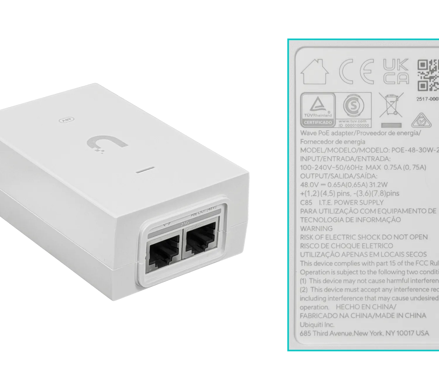 UI PtmP 90º 1-SFP+ 1-2500 GPS 20/13,5dBi 60/5GHz GPS 2,7gbps-duplex 4