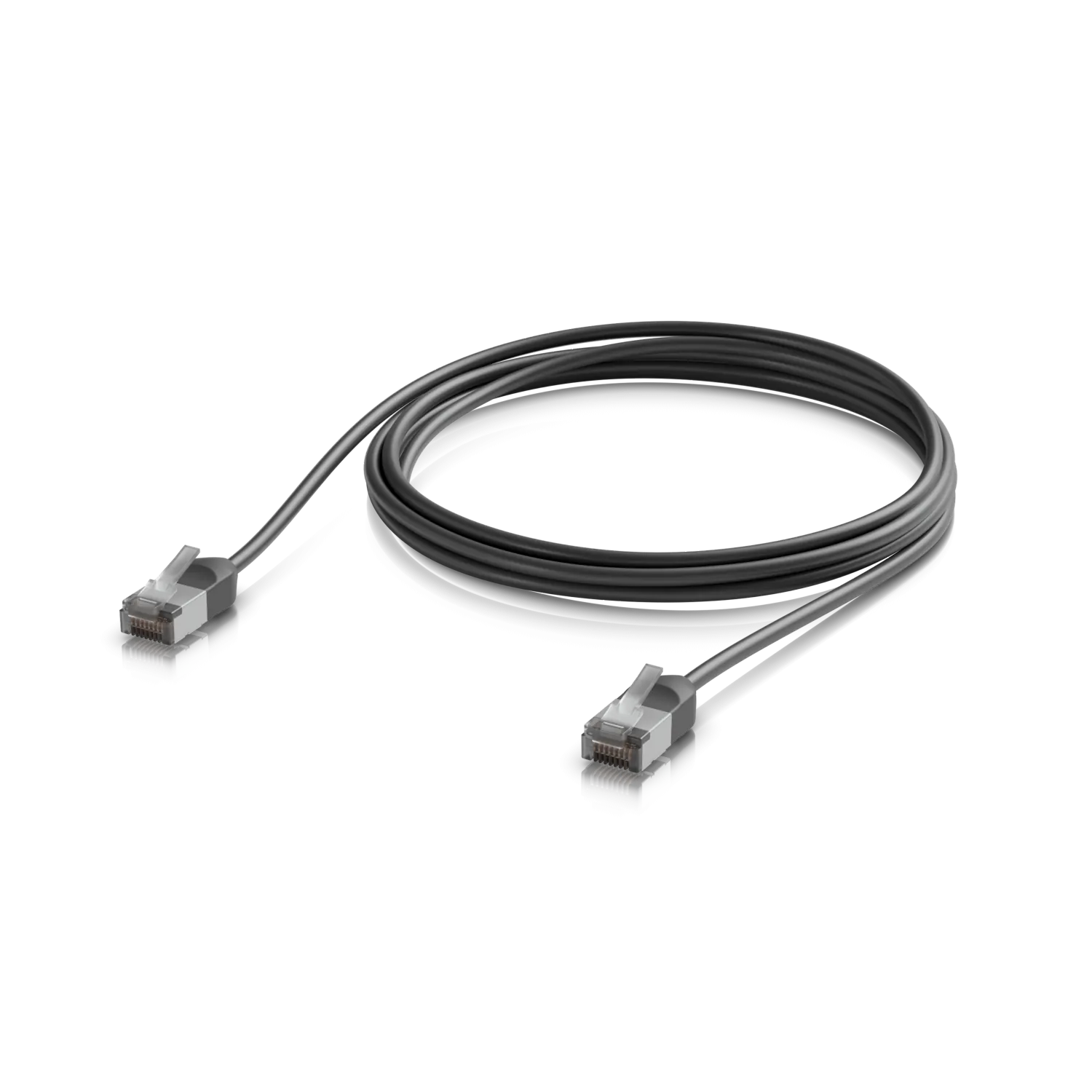 UBIQUITI 2mt Negro Cat6A F/UTP Cable Exterior TPE 10GbE PoE+++ 3