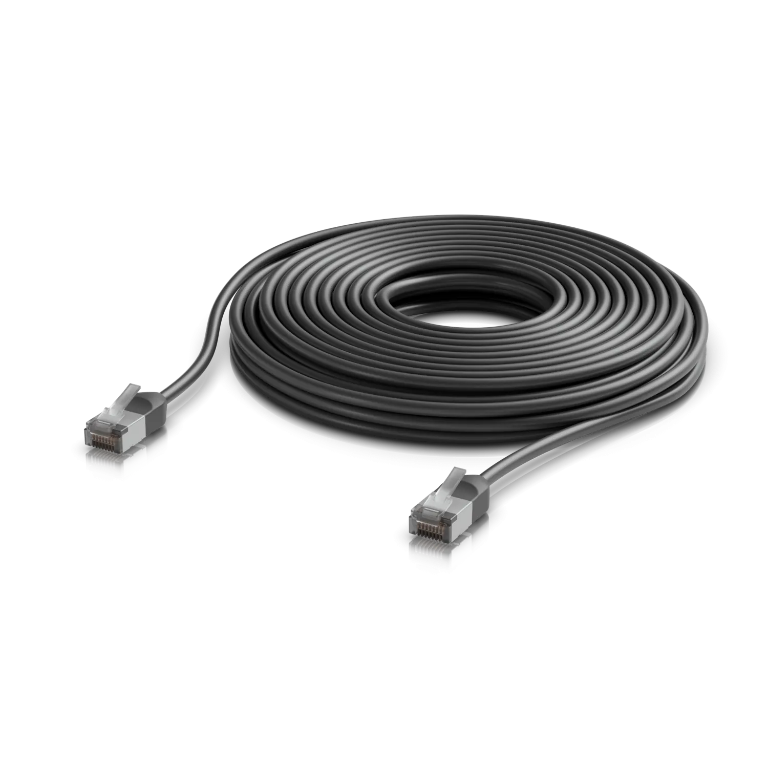UBIQUITI 12mt Negro Cat6A F/UTP Cable Exterior TPE 10GbE PoE+++ 3