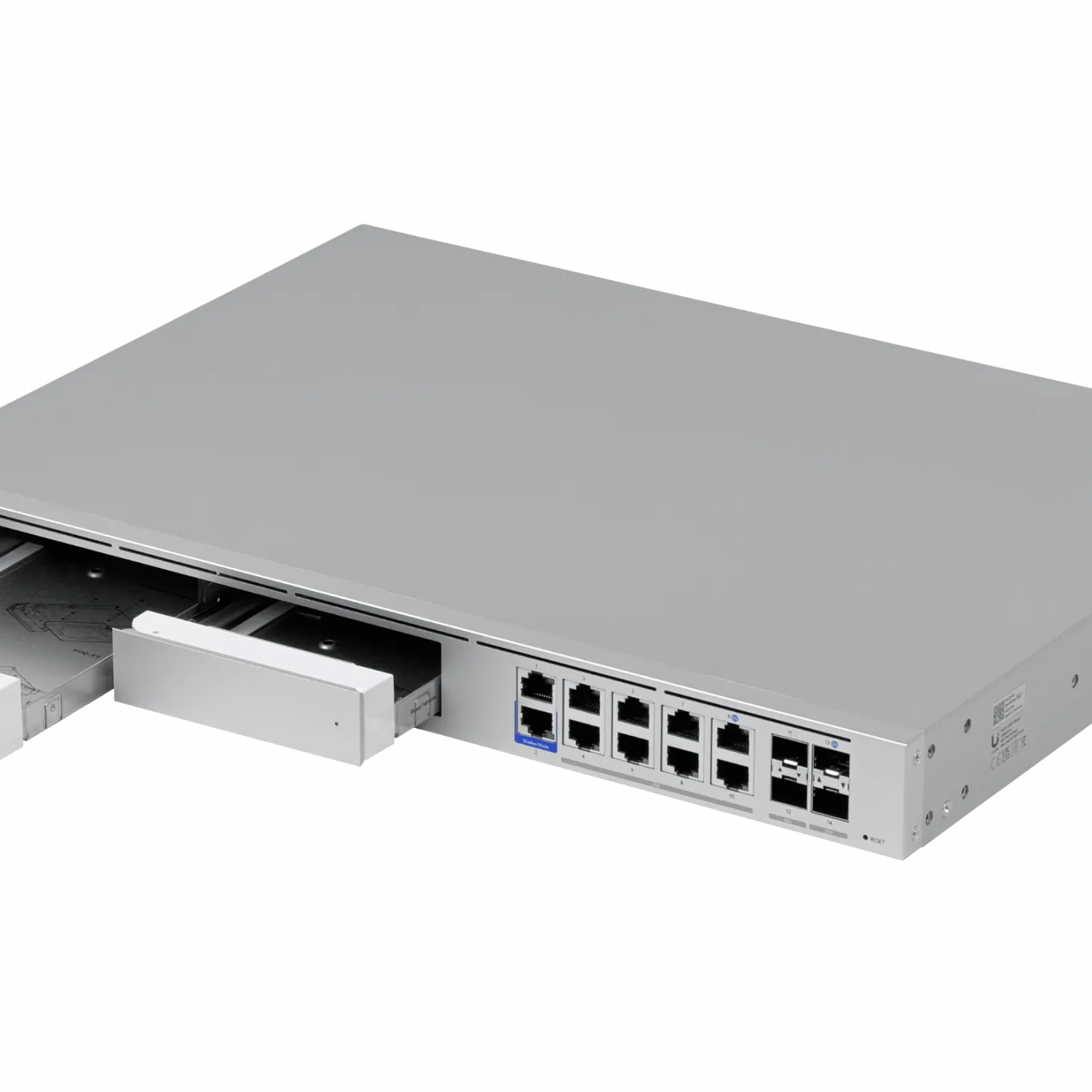 UI 8-10G 2-SFP+ 2-SFP28 2-3,5-HDD USP UniFi Cloud Gateway NVR 2-1000 4