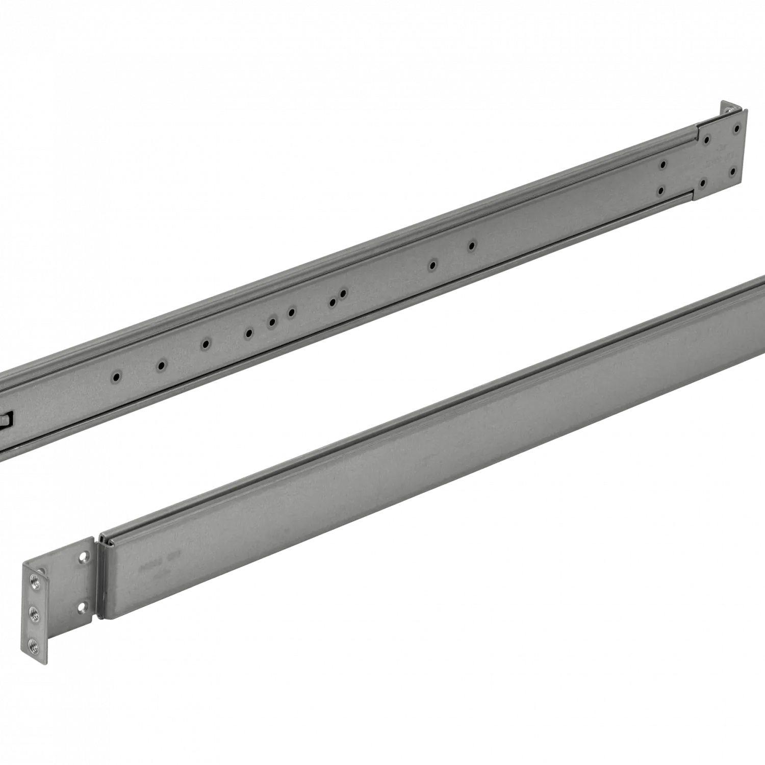 MIKROTIK 1U Fondo 580-101mm Riel de Rack Soporta 13kg 1