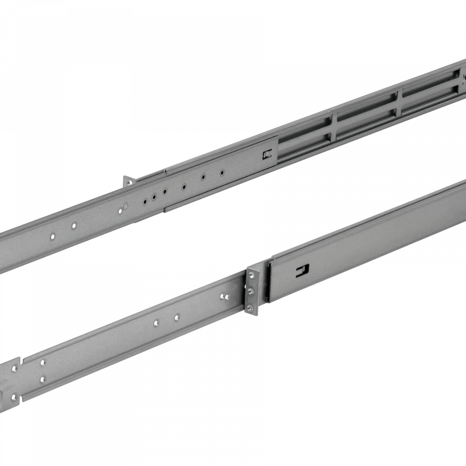 MIKROTIK 1U Fondo 580-101mm Riel de Rack Soporta 13kg 3