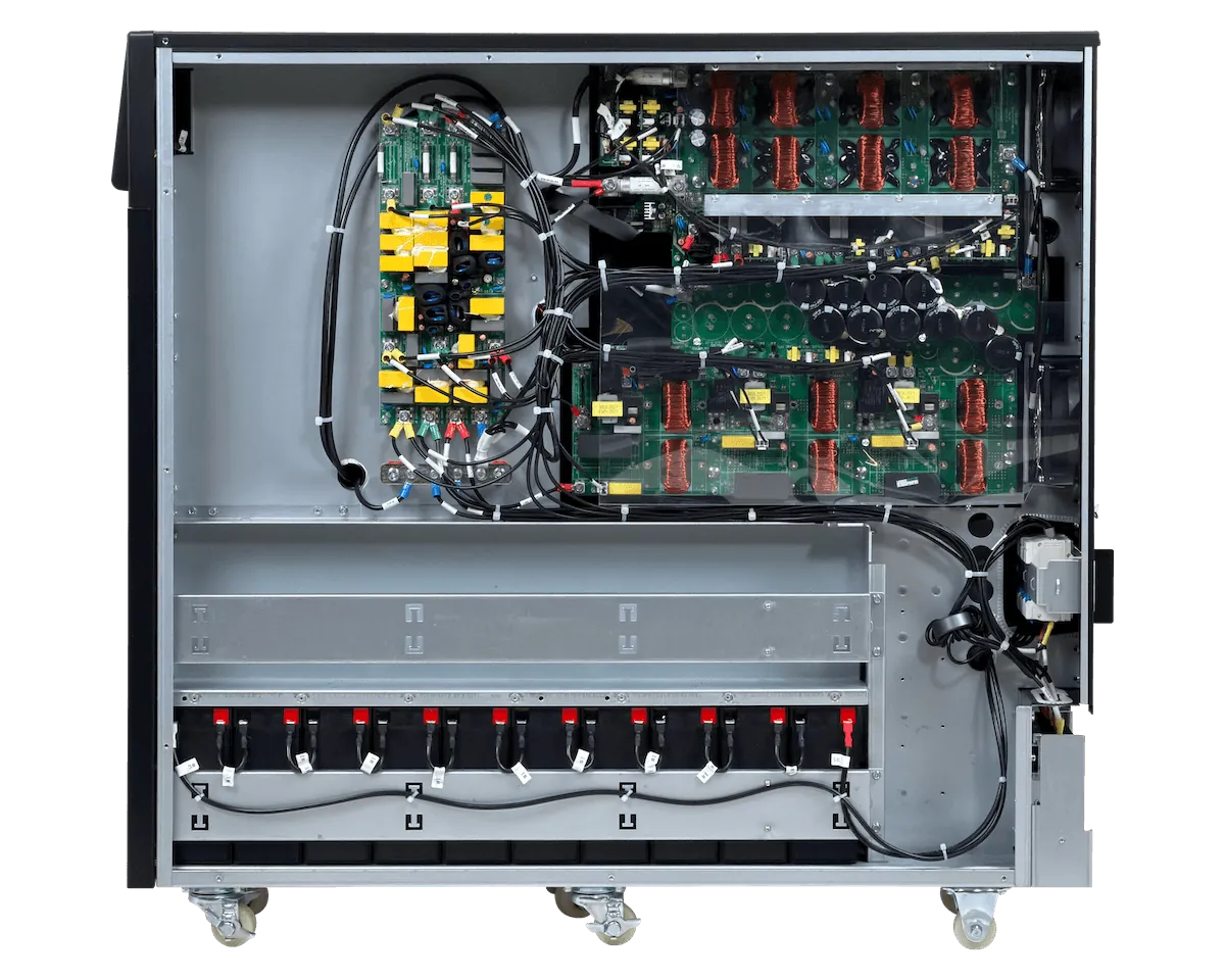 ENERSAFE Trifasica 10KVA 10kW 0ms 20x9AH UPS Torre Online 2
