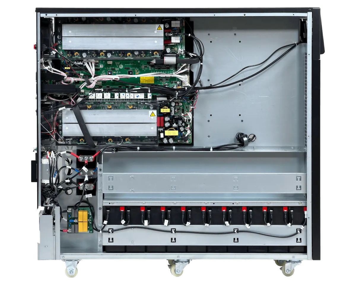 ENERSAFE Trifasica 10KVA 10kW 0ms 20x9AH UPS Torre Online 5