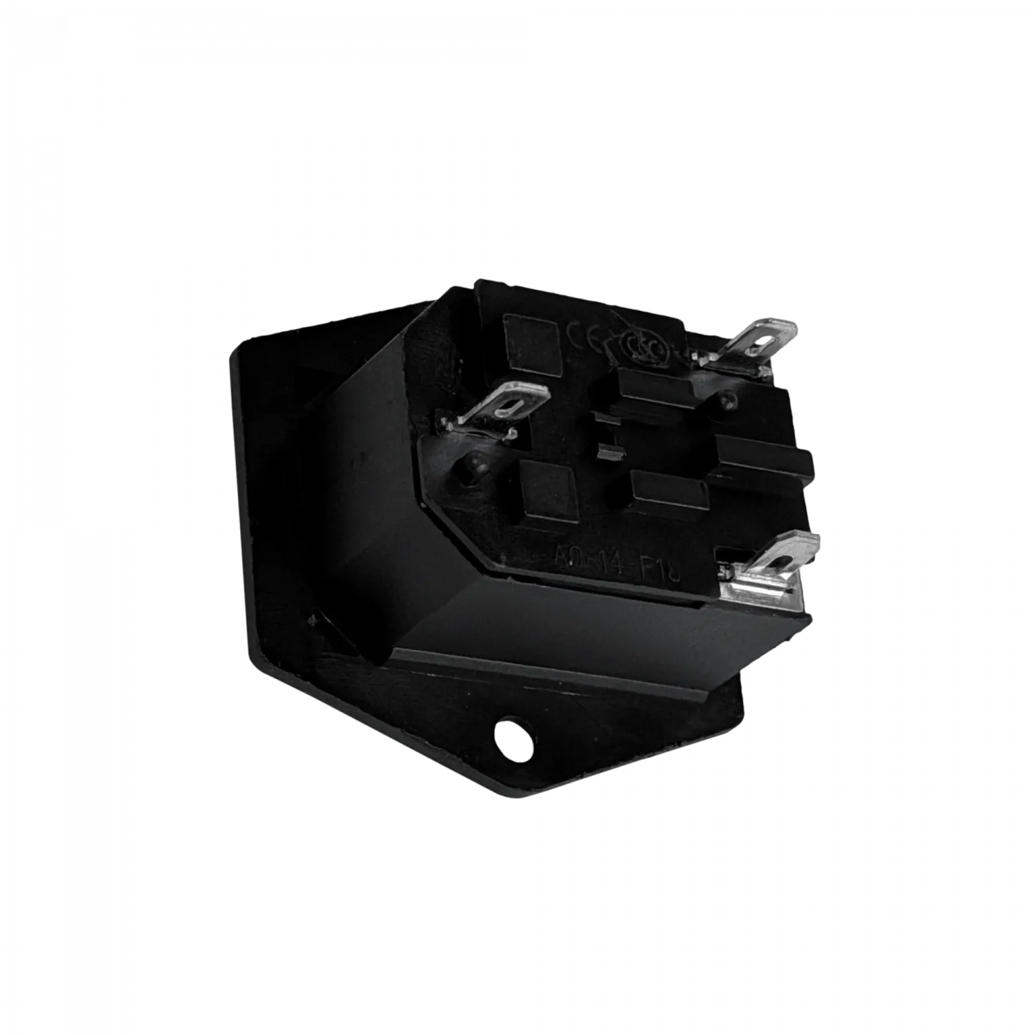 Toma de Corriente C14 Interruptor Fusible 3A Atornillable 220Vac 10A 4