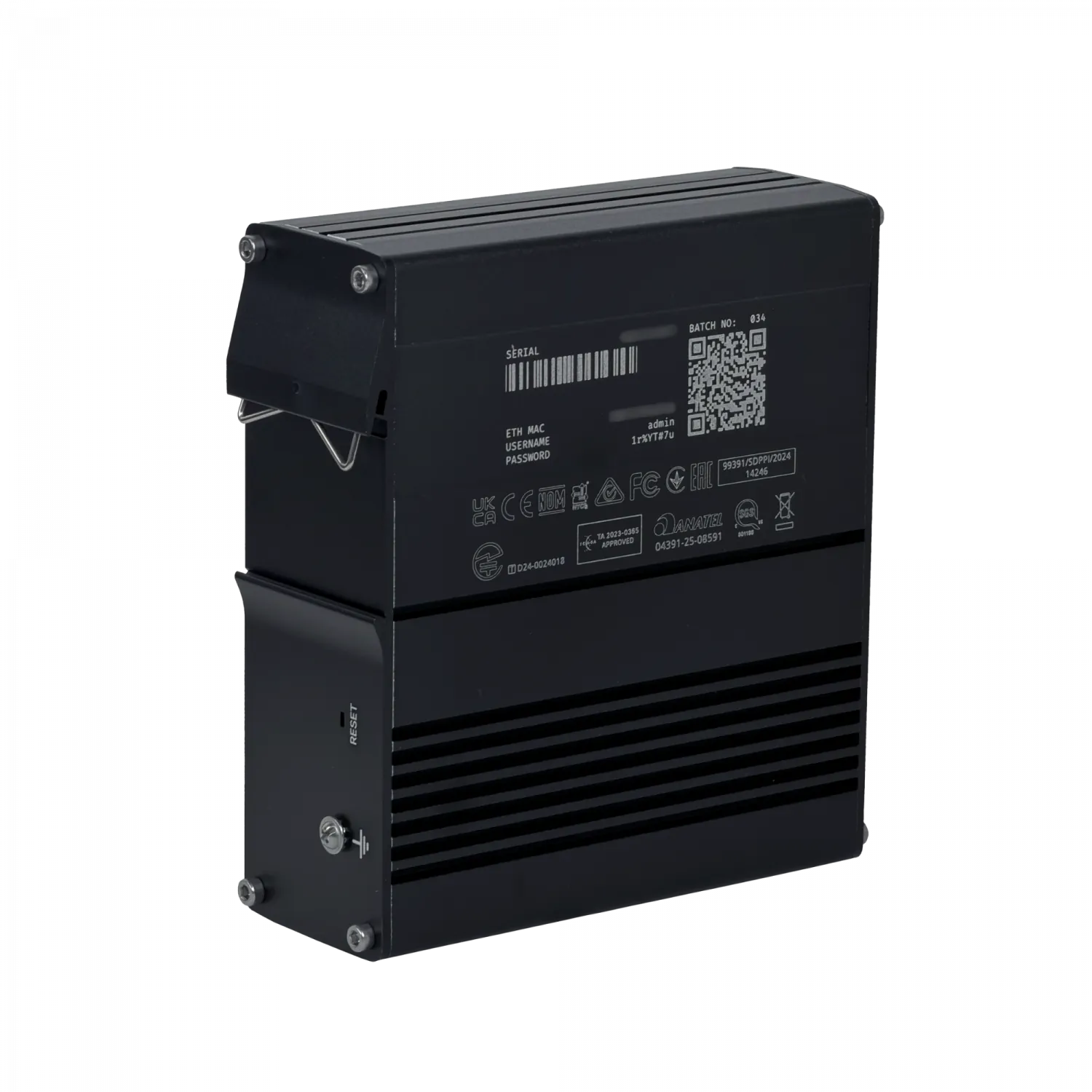 Switch PoE+ Gestionado Teltonika TSW202, 8 Puertos Gigabit, 2 SFP, 240W, Industrial, Control Total 3
