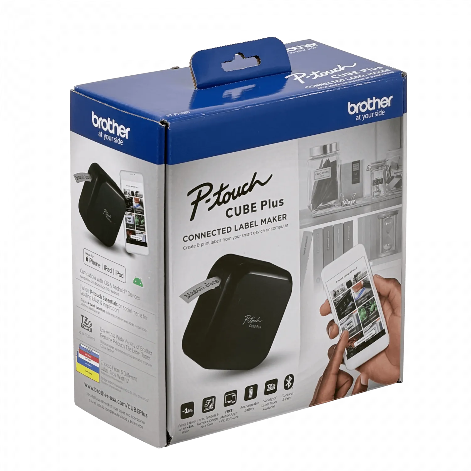 BROTHER USB2.0 Bluetooth TZ3,5-24mm 180x360dpi 20mm/seg inc-Bateria 4