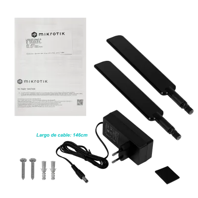 MIKROTIK 8-1000 1-SFP LCD USB L4 2,4GHz-1W-2x2 PoE L009UIGS-2HAXD-IN 7