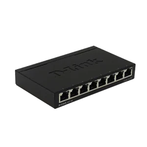 Switch D-Link DGS-108, Plug & Play, 8 Puertos Gigabit 1000 Mbps