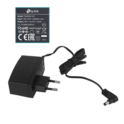 Inyector PoE TP-Link TL-POE150S - IEEE 802.3af, Gigabit, 15.4W, Plug & Play 5