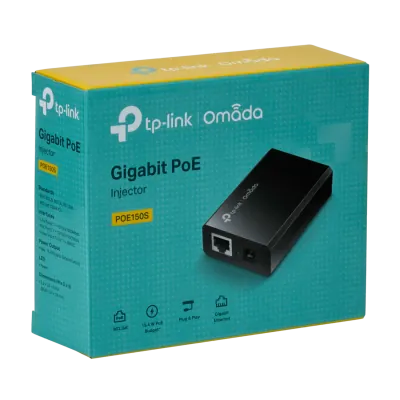 Inyector PoE TP-Link TL-POE150S - IEEE 802.3af, Gigabit, 15.4W, Plug & Play 7