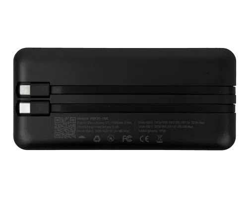 PHILCO Banco de Bateria 10000mAh 2-USB-C USB-A 37Wh Max-22,5W Portatil 5