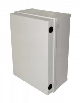 TIBOX 400x300x180mm Tablero Estanco Gris Plastico IP66 RoHS c/Placa 1