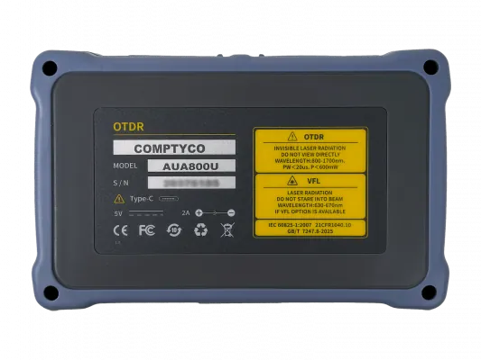 SM 1310/1550nm 100km 24-22dB ST/SC/FC USB MSD Recargable Reflectometro 6