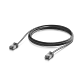 UBIQUITI 2mt Negro Cat6A F/UTP Cable Exterior TPE 10GbE PoE+++ - Miniatura 1