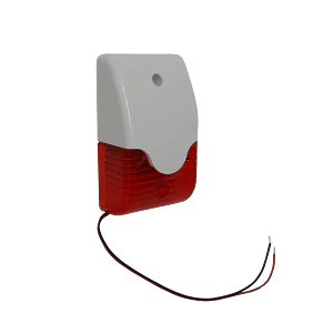 GARRISON Roja Sobrepuesta Interior 7-14V 110dB Sirena LK-96