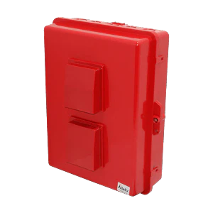 Caja Exterior Ventilada ALTELIX NP171406RV Roja 432x355x152mm IP55 NEMA3 PC+ABS