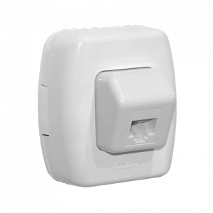 KALOP Roseta RJ45 Cat.5 Sobrepuesta Tekna Blanca KS39659
