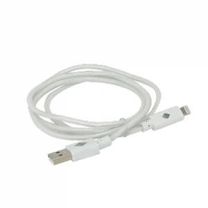 Cable USB Lighting 1mt-1,5mt A Macho 100-150cm Blanco NO-IPHONE