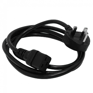 Cable poder UK macho C19 hembra 1,2-1,8mt