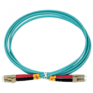 Jumper Fibra 3.0mm 50/125um LSZH 2mt LC-LC OM3 MultiModo MM Duplex 