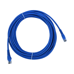Cable patch Cat6 U/UTP 7.5mt azul LSZH inyectado multifilar