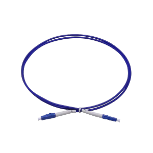 Jumper cable fibra 3.0mm 9/125um LSZH blindado 1mt LC-LC SM simplex