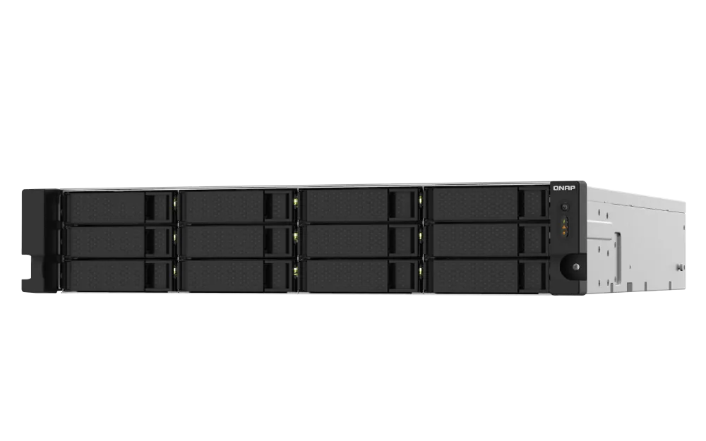 Servidor NAS QNAP TS-1232PXU-RP 12 Bahías Rack 2U 10GbE Empresarial Alto Rendimiento 1