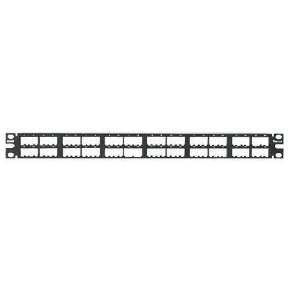 Panel de Distribución Panduit Mini-Com™, 48 puertos, 1 RU, Negro 1