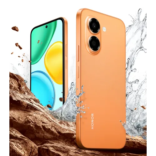 Honor X7e - Smartphone - Android - 256 GB - All black - Touch - Medianoche 6+256GB 1