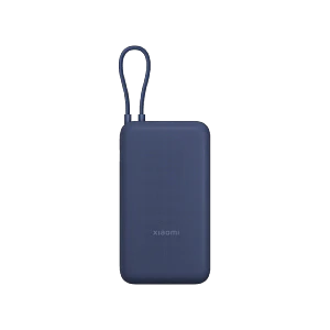 Xiaomi - Power bank - 33 Watt - Lithium - Para Universal - 20000mAh (Integrated Cable) Bl