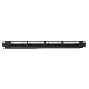 Patch panel Furukawa PP524F 24 puertos RJ45 Cat5e UTP 1U