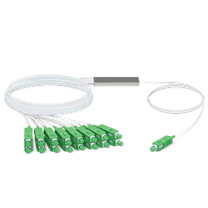 Divisor GPON 1x16 SC/APC, 3m (150cm+150cm), Rango 1260-1650nm, Exterior, Ubiquiti UF-SPLITTER-16