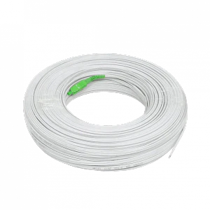 Pigtail cable fibra G652D Drop-Port 100mt SC/APC blanco monomodo SM SX