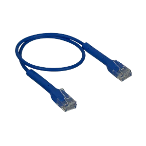 Cable Patch Cat6 Ubiquiti RJ45 Azul 30cm Compacto