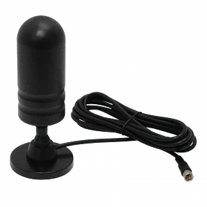 Antena TV HD Digital, 75?, 470-862MHz, Base Magnética, DVB-T, 1.5m