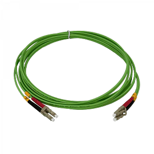 Jumper Fibra 3.0mm 50/125um LSZH 3mt LC-LC OM5 MultiModo MM Duplex 